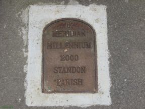 Greenwich Meridian Marker; England; Hertfordshire; Colliers End